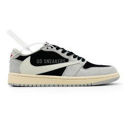 Nike Air Jordan Low Travis Scott Man Light Grey