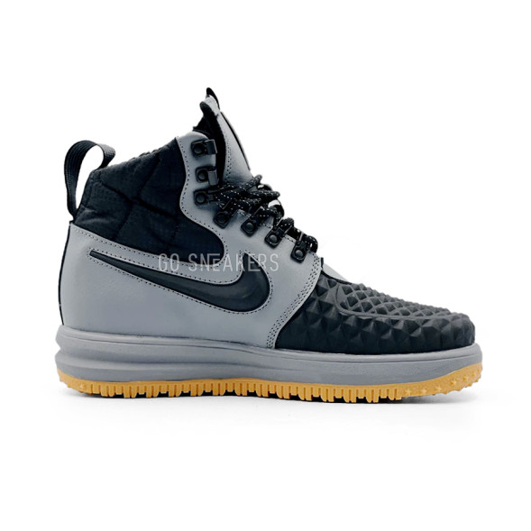 Унисекс зимние кроссовки Nike Lunar Force 1 Duckboot Grey/Black